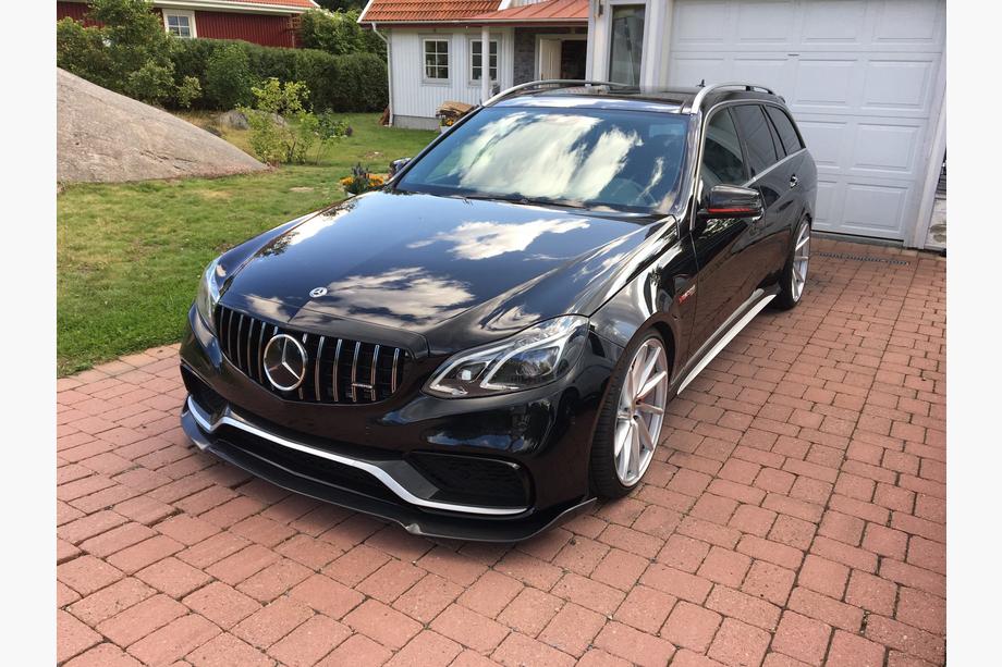 Mercedes E-Class W212 2009–2016 Přední maska GT Panamericana (pro E63 AMG 2013-2016) Fotografie 1