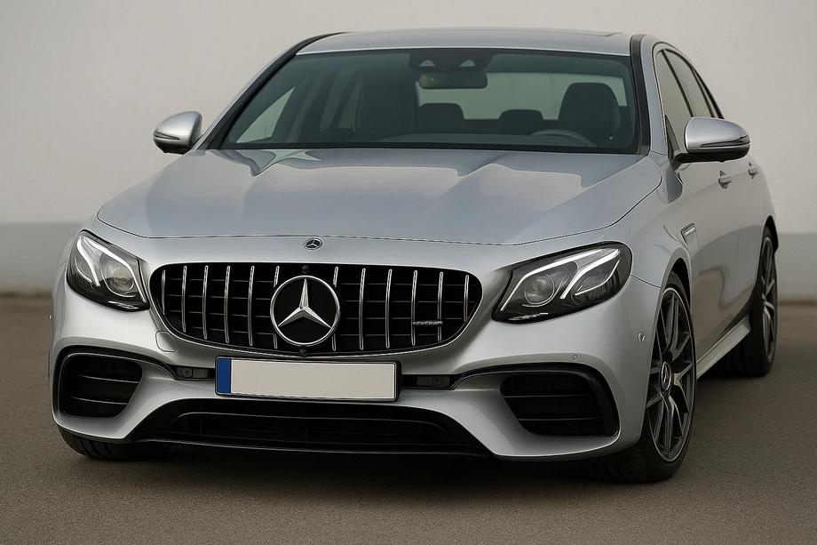 Mercedes E-class W213 2016–2023 Přední maska chladiče GT Panamericana (pro E63 AMG, 2016-2019) Fotografie 1