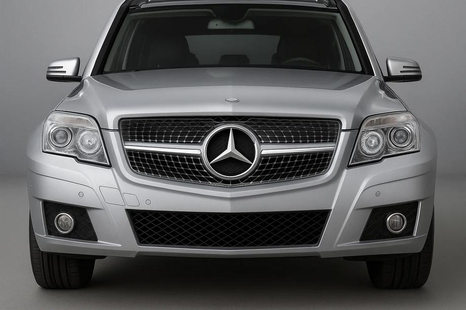 Mercedes GLK třída X204 2008–2015 Přední mřížka chladiče Diamond Silver (2009-2012) Image