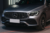 Mercedes GLC Coupé C253 2016–2023 Přední maska chladiče GT Panamericana (pro GLC 43 AMG/GLC 63 AMG/AMG-Line 2019-2022) fotografie 1