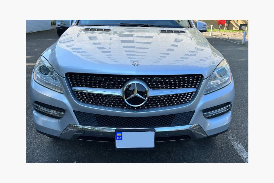 Mercedes GLE/ML třída W166 2011–2018 Tuningová maska chladiče Diamond (pro ML) Fotografie 2