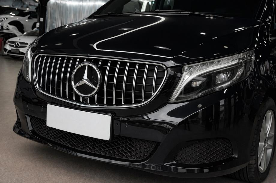 Mercedes Vito/V-class W447 2014– Přední maska chladiče GT Panamericana Chrome (2019-2023 pro V-class) Fotografie 1