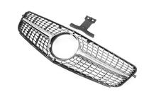 Mercedes C-class W204 2007–2015 Přední maska chladiče Diamond Silver fotografie 5