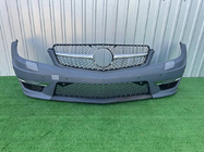 Mercedes C-class W204 2007–2015 Přední maska chladiče Diamond Silver fotografie 8