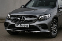 Mercedes GLC X253 2015–2022 Přední tuningová maska Diamond Silver (2015-2019) Bez držáku pro kameru fotografie 1