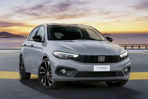 Modernizovaný pětidveřový hatchback Fiat Tipo Hatchback