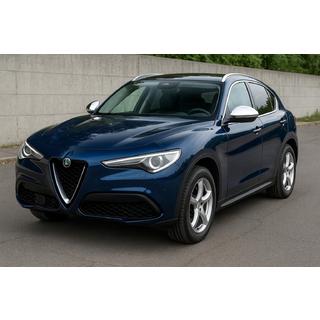 Chromové kryty zrcátek Carmos (2 ks, nerez) Alfa Romeo Stelvio 2016– fotografie 3