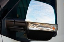 Opel Combo 2012–2018 Chromové kryty zpětných zrcátek (2 ks, nerez) fotografie 10