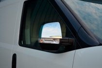 Opel Combo 2012–2018 Chromové kryty zpětných zrcátek (2 ks, nerez) fotografie 1