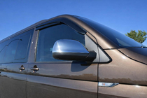 Volkswagen T6 2015–2024 Chromové kryty zrcátek (2 ks, nerezová ocel) OmsaLine – italská nerezová ocel fotografie 1