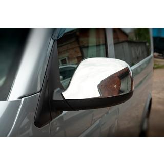Chromové kryty zrcátek (2 ks, nerezová ocel) Volkswagen T6 2015–2024 fotografie 3