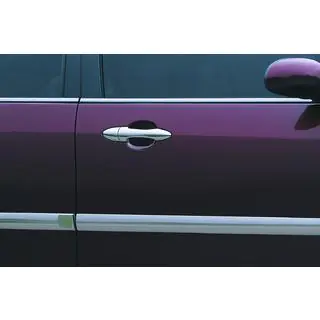 Chromové kryty klik dveří (4 ks, nerez) fotografie 2