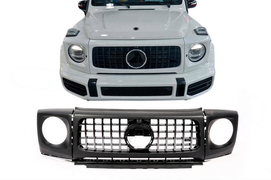 Mercedes G-Class W463 2018–2024 Přední maska a rámečky světlometů G63 Image