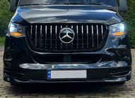 Mercedes Sprinter W907/W910 2018– Přední maska Panamericana GT Chrome Premium V1 S rámečkem fotografie 8