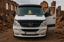 Mercedes Sprinter W906 2006–2018 Přední maska chladiče GT Panamericana Chrome (2006-2013) fotografie 2