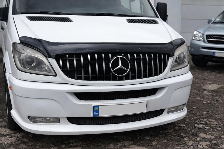 Mercedes Sprinter W906 2006–2018 Přední maska chladiče GT Panamericana Chrome (2006-2013) Image