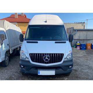 Predni maska chladice GT Panamericana Chrome (2013-2018) Mercedes Sprinter W906 2006–2018 fotografie 4