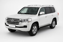 Toyota Land Cruiser 200 2007–2021 Střešní ližiny – originální design Grey (2 ks) fotografie 1
