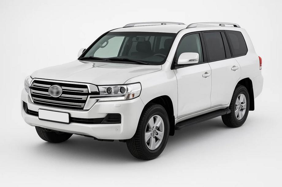 Toyota Land Cruiser 200 2007–2021 Střešní ližiny – originální design Grey (2 ks) Image
