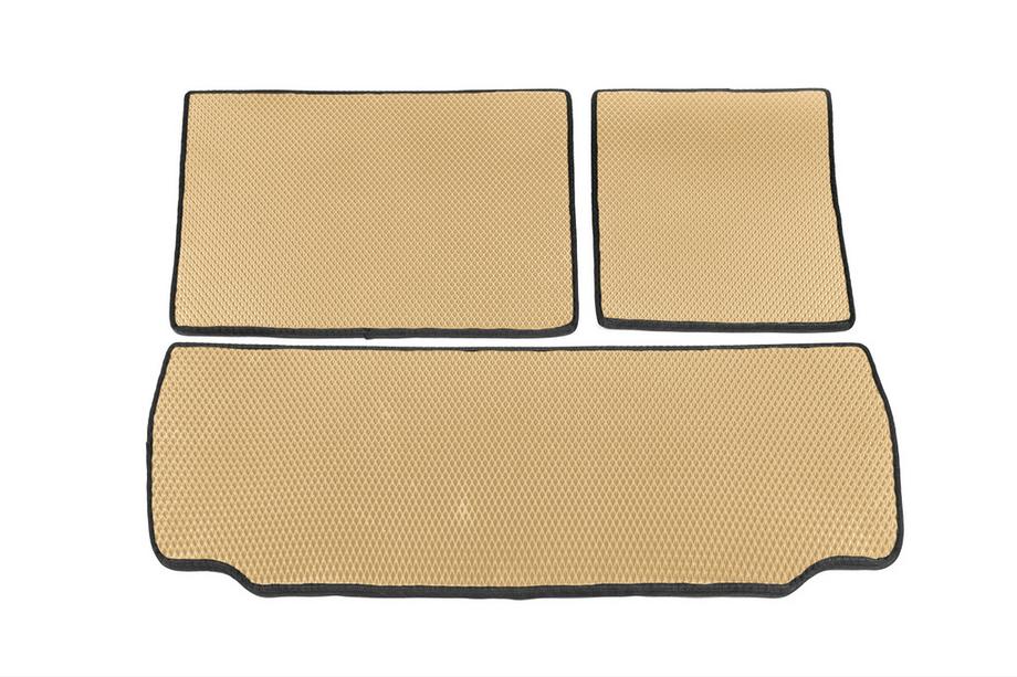 Toyota Sequoia 2007–2022 Rohože do kufru (EVA, béžové) Fotografie 1