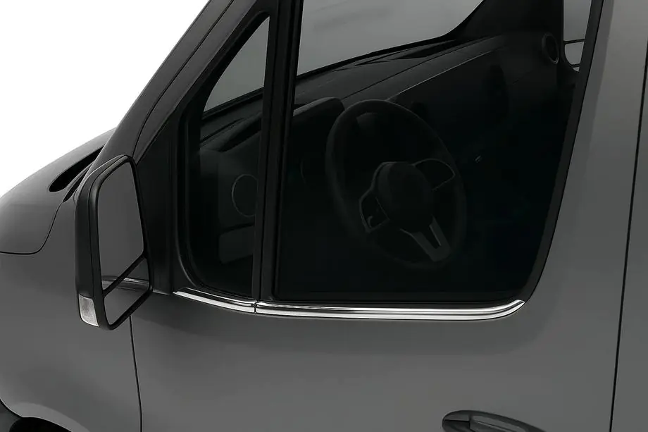 Mercedes Sprinter W907/W910 2018– Nerezové lišty kolem oken (4 ks) Image