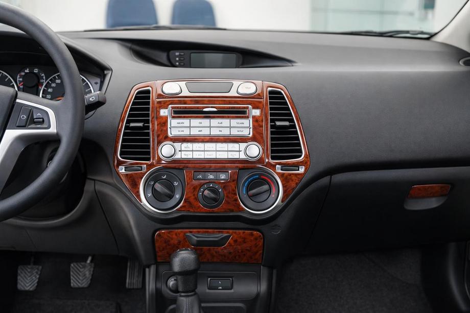 Hyundai I-20 2012–2014 Kryty palubní desky Dřevo Image