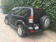 Toyota Land Cruiser Prado 120 2002–2009 Střešní podélníky Skyport Black (2 ks) fotografie 7