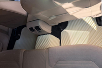 Volkswagen Passat B7 2012–2015 EVA autokoberce do interiéru (EU, béžové) fotografie 3