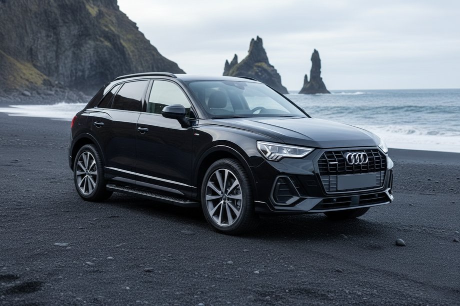 Audi Q3 2019–2025 Boční prahy Allmond Black (2 ks, hliník) Image