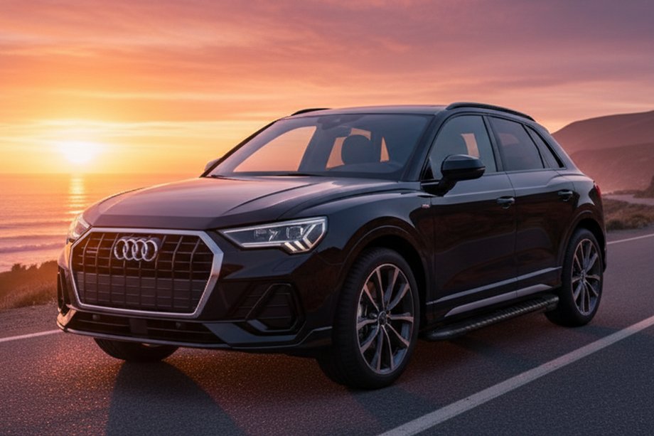 Audi Q3 2019–2025 Boční nášlapy Bosphore Black (2 ks, hliník) Image