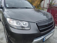 Hyundai Santa Fe 2 2006–2012 Zimní clona masky chladiče 2005-2010 (horní) fotografie 3