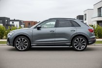 Audi Q3 2019–2025 Boční nášlapy Tayga Grey (2 ks, hliník) fotografie 1