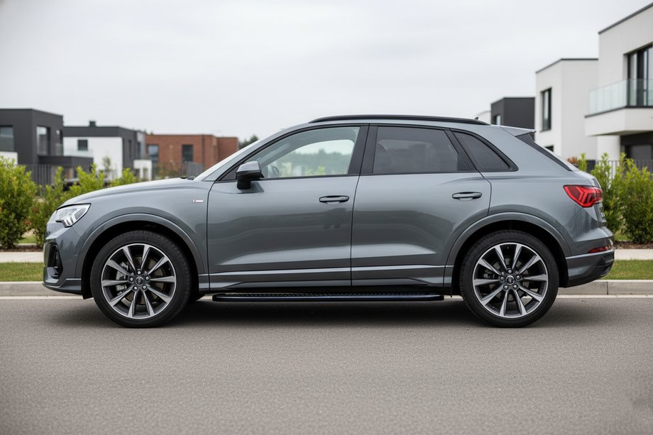Audi Q3 2019–2025 Boční nášlapy Tayga Black (2 ks, hliník) Image