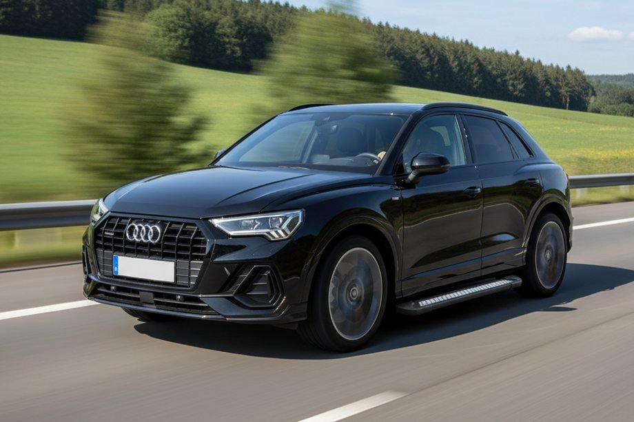 Audi Q3 2019–2025 Boční nášlapy Vision New Black (2 ks, hliník) Image