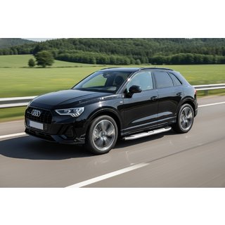 Boční nášlapy Mevsim Grey (2 ks, hliník) Audi Q3 2019–2025 fotografie 1