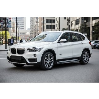 Boční nášlapy Bosphore Grey (2 ks, hliník) BMW X1 F48 2015–2022 fotografie 1