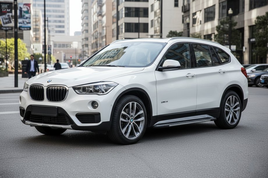 BMW X1 F48 2015–2022 Boční nášlapy Bosphore Grey (2 ks, hliník) Image