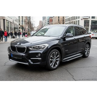 Boční nášlapy Duru (2 ks, hliník) BMW X1 F48 2015–2022 fotografie 1