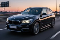 BMW X1 F48 2015–2022 Boční prahy Allmond Black (2 ks, hliník) fotografie 1