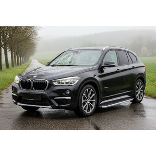 Boční nášlapy Fullmond (2 ks, hliník) BMW X1 F48 2015–2022 fotografie 1