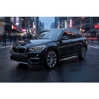 Boční nášlapy Sunrise (2 ks, hliník) BMW X1 F48 2015–2022 fotografie 1