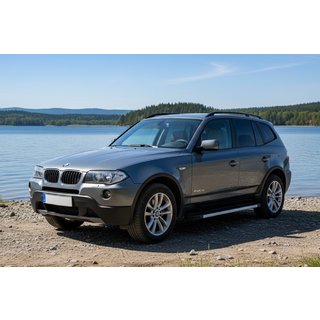 Boční nášlapy Maya V1 (2 ks, hliník) BMW X3 E83 2003–2010 fotografie 1