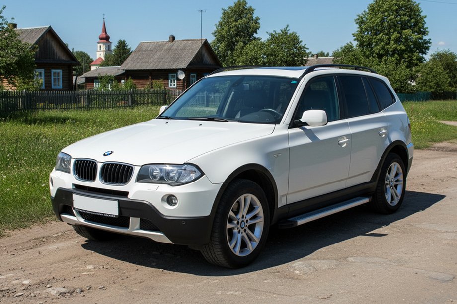 BMW X3 E83 2003–2010 Boční prahy Maya V2 (2 ks, hliník) Image