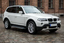 BMW X3 E83 2003–2010 Boční nášlapy Rainbow (2 ks, hliník) fotografie 1