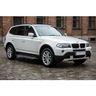 Boční nášlapy Rainbow (2 ks, hliník) BMW X3 E83 2003–2010 fotografie 1