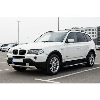 Boční nášlapy Sunrise (2 ks, hliník) BMW X3 E83 2003–2010 fotografie 1