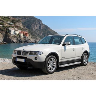 Boční nášlapy Tayga V2 (2 ks, hliník) BMW X3 E83 2003–2010 fotografie 1