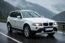BMW X3 E83 2003–2010 Boční nášlapy Vision New Black (2 ks, hliník) fotografie 1