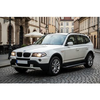 Boční nášlapy Vision New Grey (2 ks, hliník) BMW X3 E83 2003–2010 fotografie 1