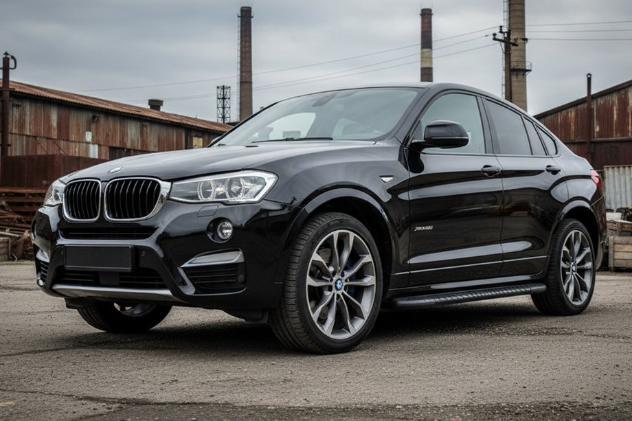 BMW X4 F26 2014–2018 Boční nášlapy Bosphore Black (2 ks, hliník) Image